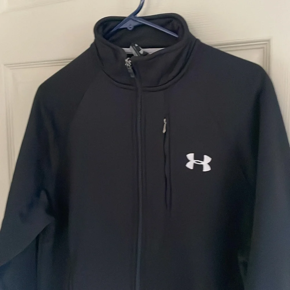 Men’s Black Under Armour Zip Up